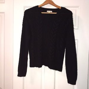 L.A. Hearts Black Knit Sweater Size Small